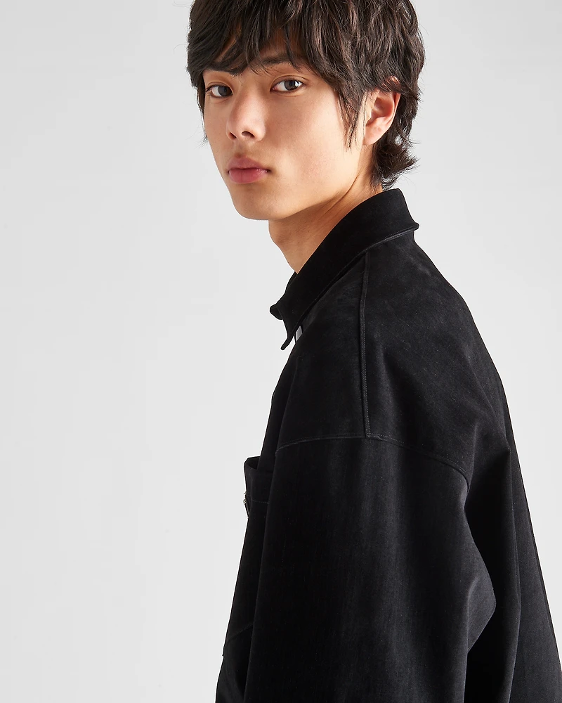 Stretch cotton shirt