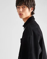 Stretch cotton shirt