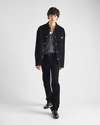 Stretch cotton shirt