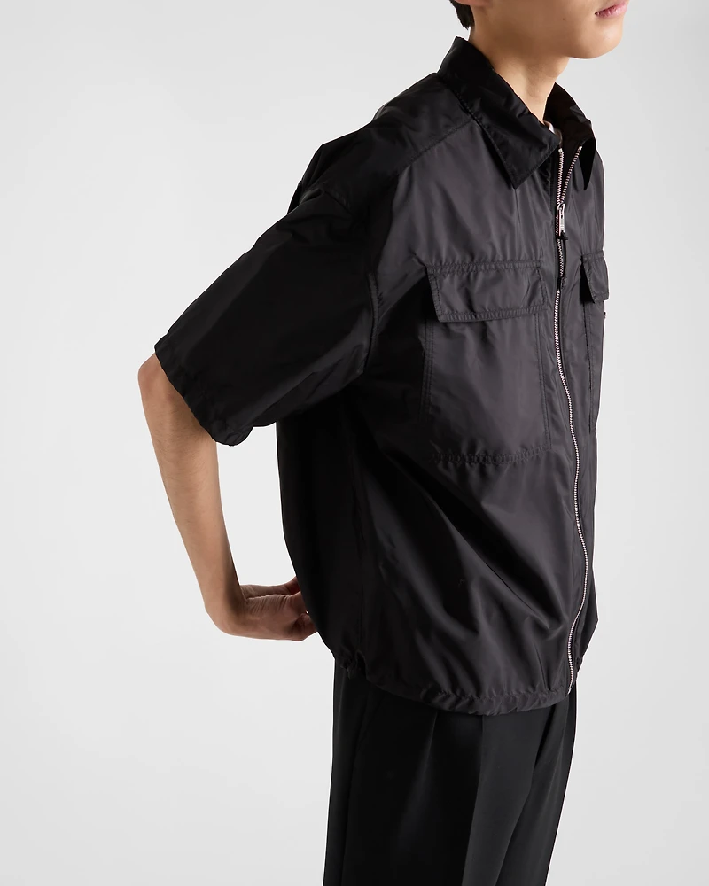 Short-sleeve light Re-Nylon shirt