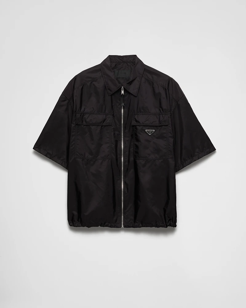 Short-sleeve light Re-Nylon shirt