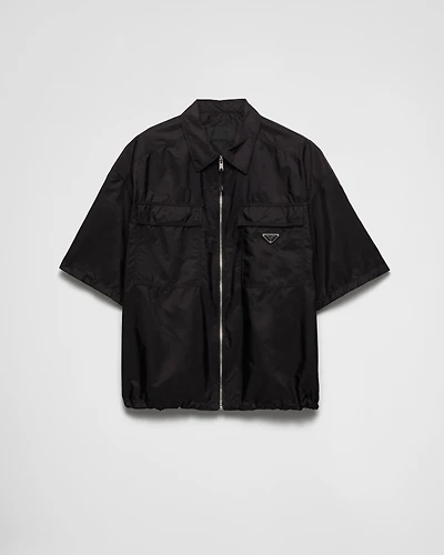 Short-sleeve light Re-Nylon shirt
