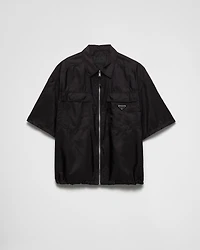 Short-sleeve light Re-Nylon shirt
