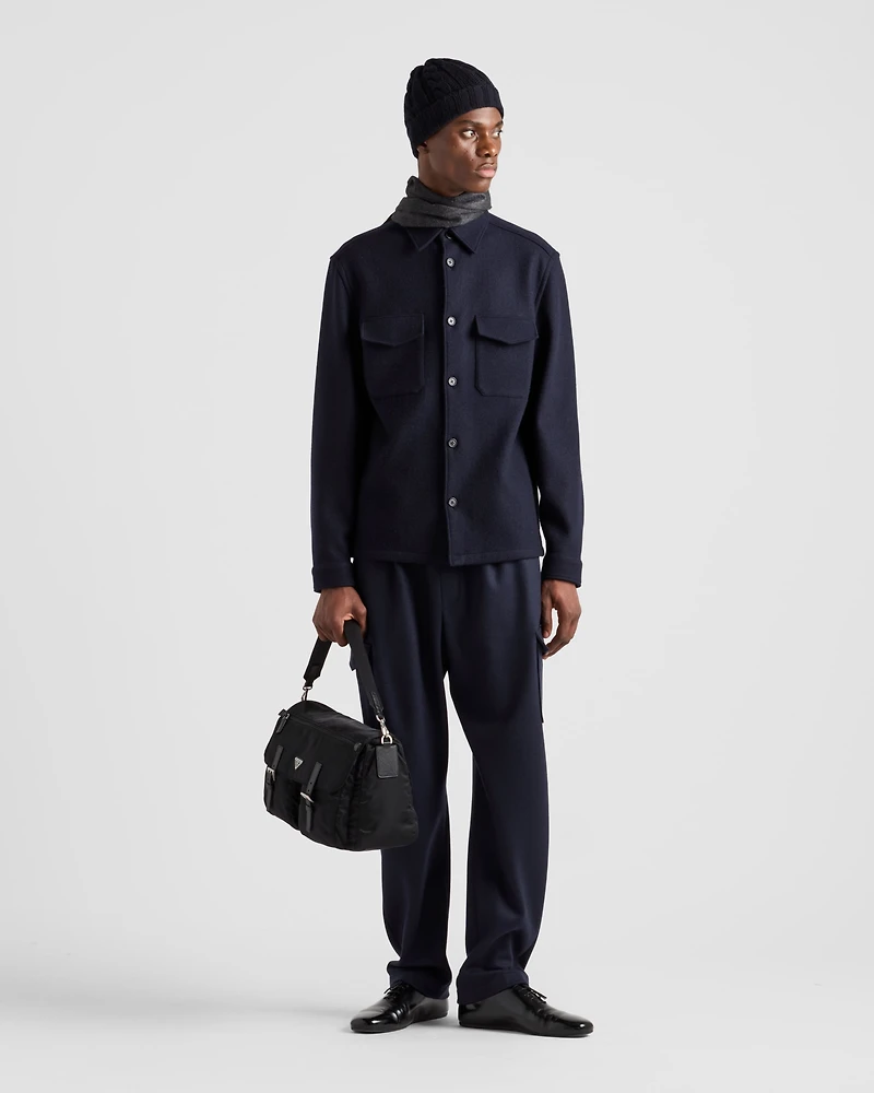 Wool and cashmere shirt