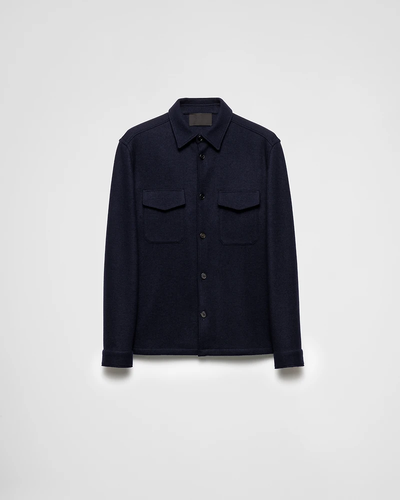 Wool and cashmere shirt