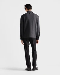 Wool blend shirt