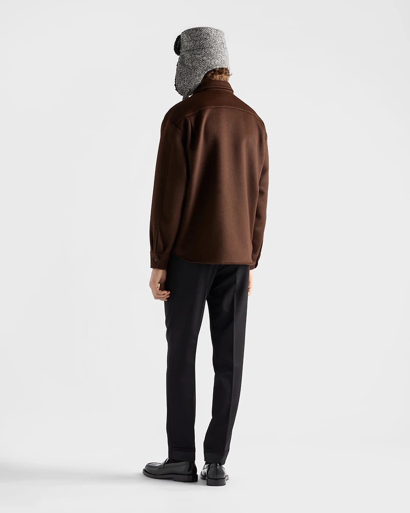 Wool and cashmere shirt