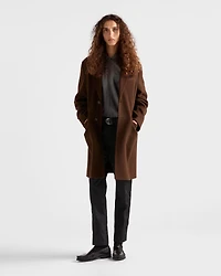 Wool zipper shirt