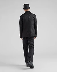 Re-Nylon single-breasted jacket