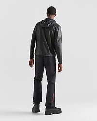 Light Re-Nylon hooded jacket