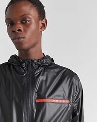 Light Re-Nylon hooded jacket