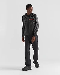 Light Re-Nylon hooded jacket