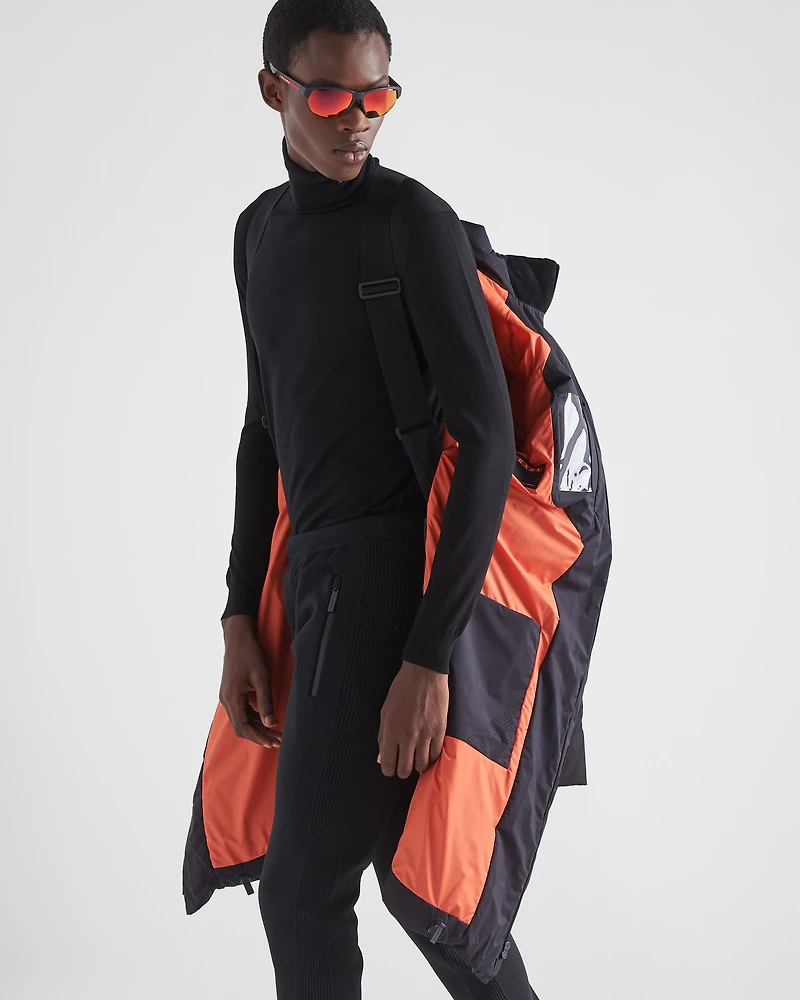 Light Re-Nylon down coat