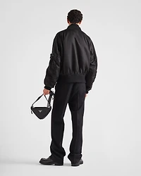 Re-Nylon bomber jacket