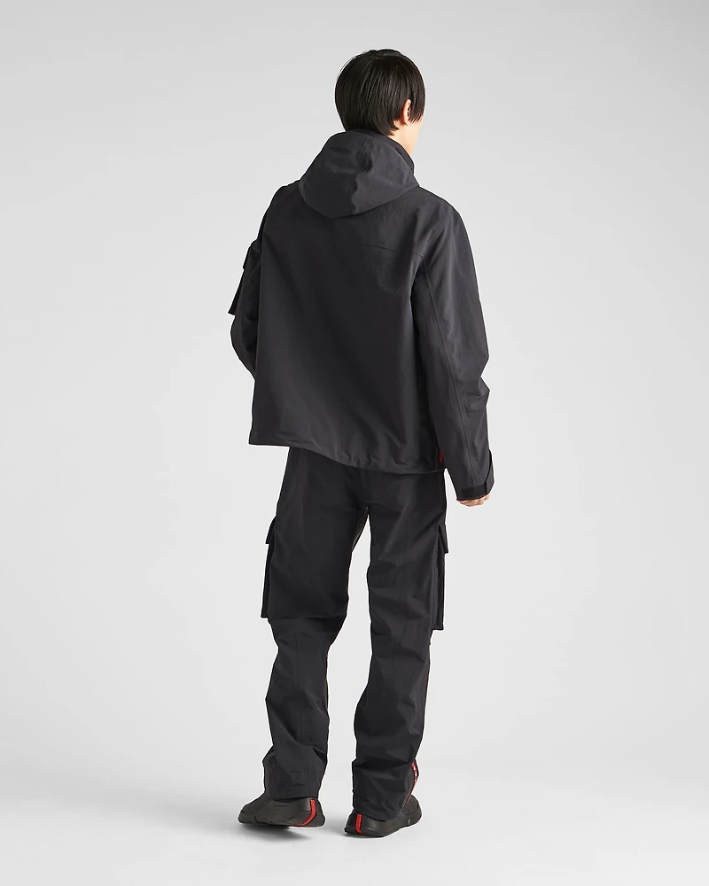 Light technical fabric windbreaker