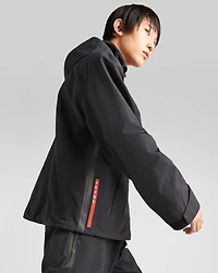 Light technical fabric windbreaker