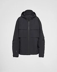 Light technical fabric windbreaker