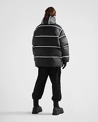 Medium-weight light technical fabric down jacket