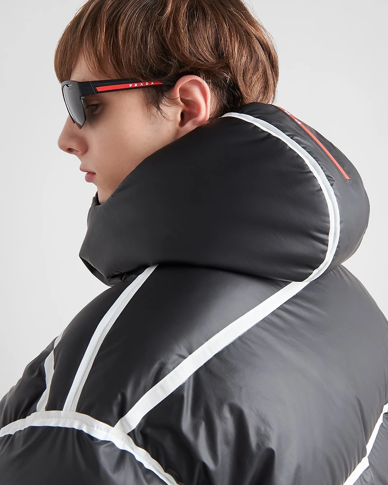 Medium-weight light technical fabric down jacket