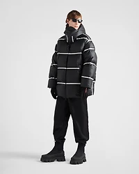 Medium-weight light technical fabric down jacket