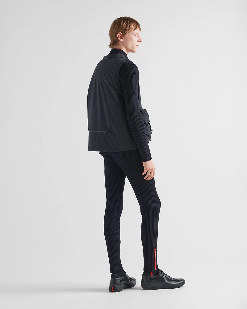 Light technical fabric vest