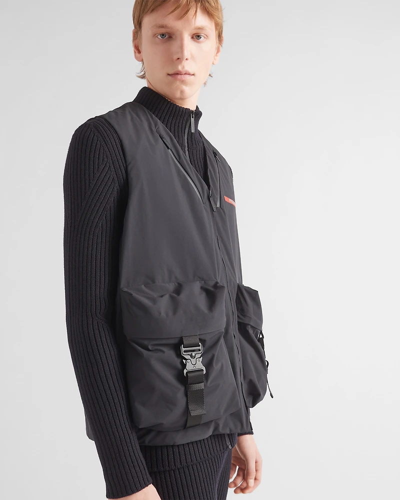 Light technical fabric vest