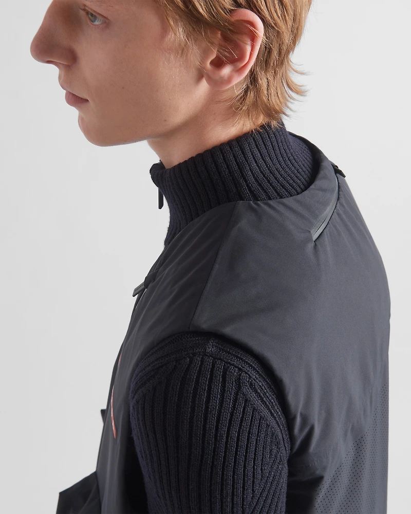 Light technical fabric vest