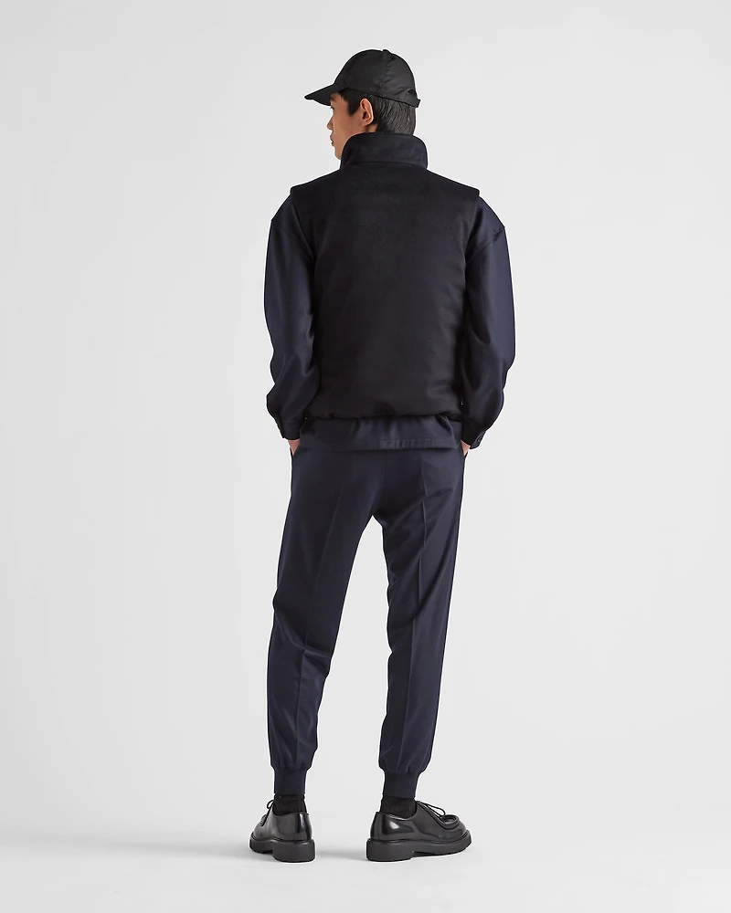 Cashmere down vest