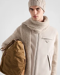 Cashmere down vest