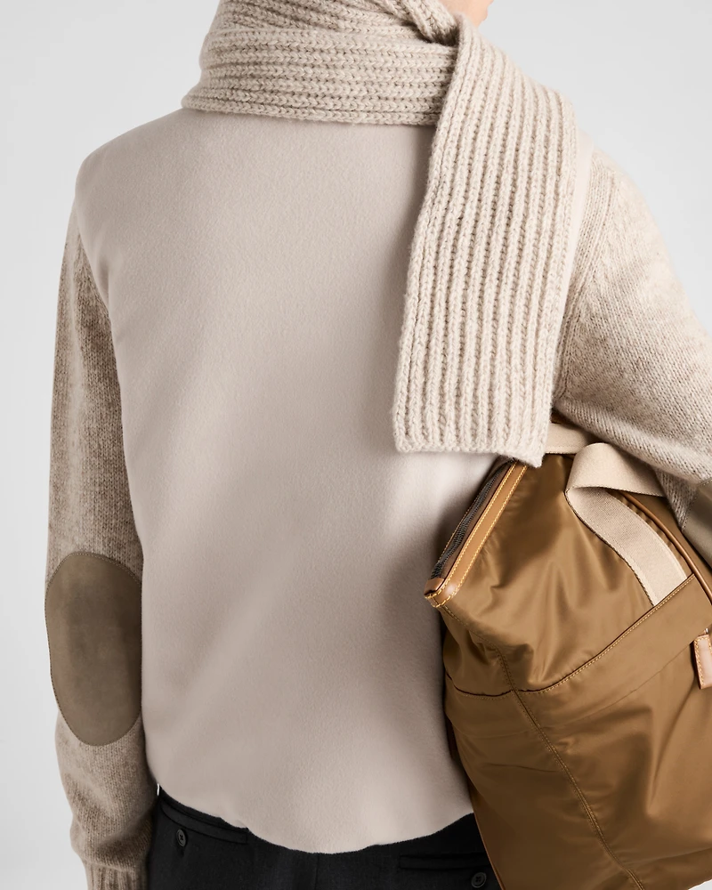 Cashmere down vest