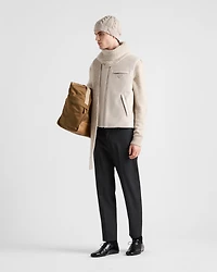 Cashmere down vest