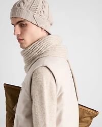 Cashmere down vest