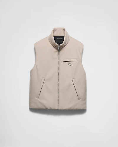 Cashmere down vest