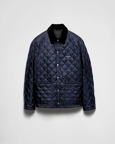 Quilted Re-Nylon jacket