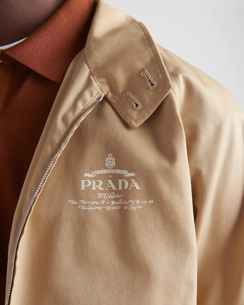 Cotton blend jacket