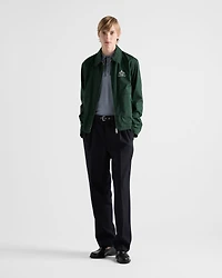 Cotton blend blouson jacket