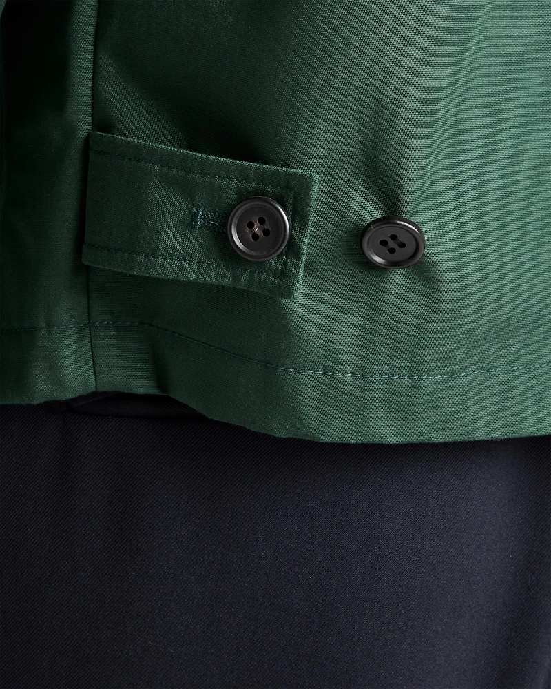 Cotton blend blouson jacket