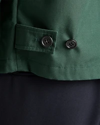 Cotton blend blouson jacket