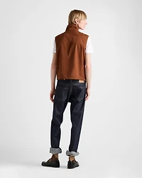 Cotton blend vest