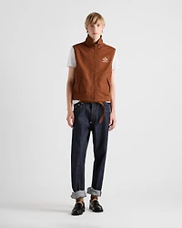 Cotton blend vest