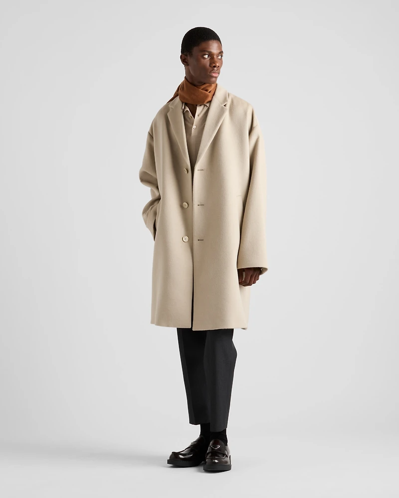 Wool blend coat