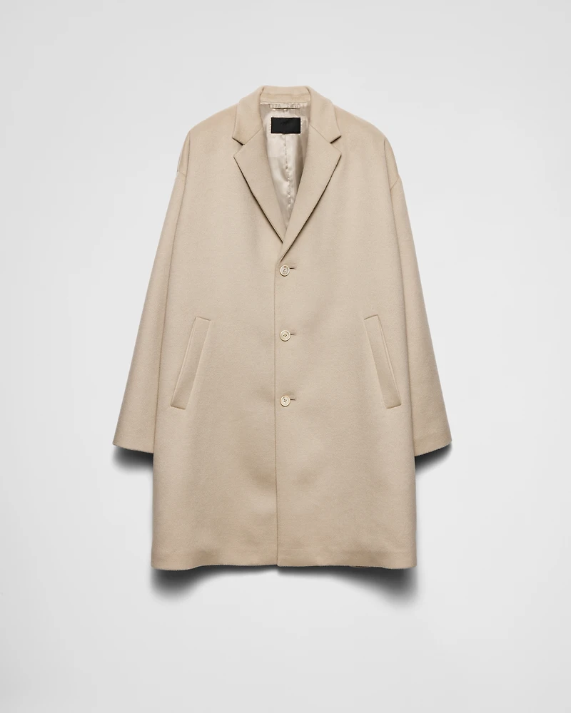 Wool blend coat