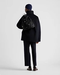Medium-weight cashmere down jacket