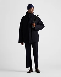 Medium-weight cashmere down jacket
