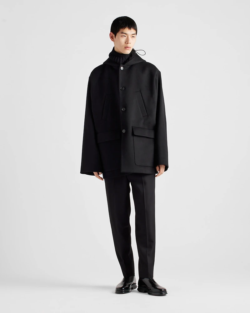 Wool blend jacket