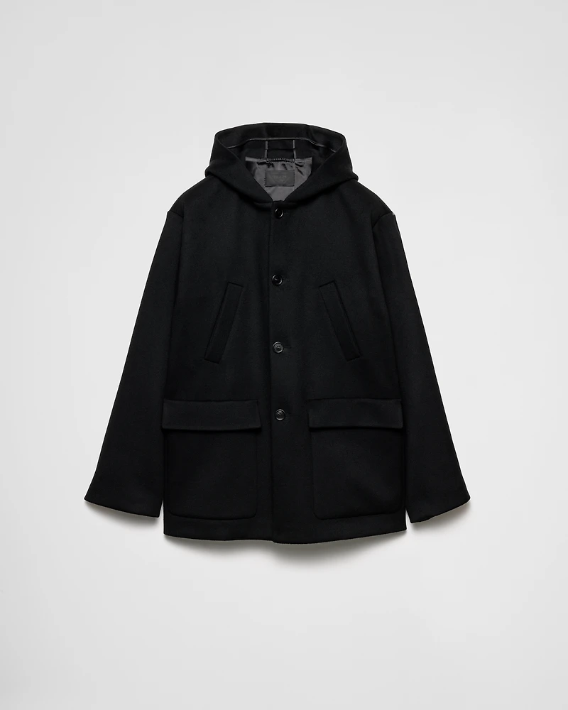 Wool blend jacket