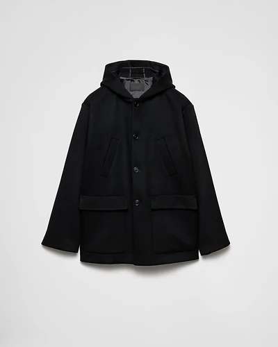 Wool blend jacket