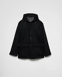 Wool blend jacket