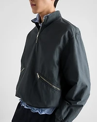 Cotton blouson jacket