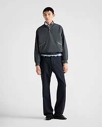 Cotton blouson jacket